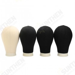 20-25inch Canvas Block Head Set with Mount Hole Plate Mannequin Model Cap Wigs Jewelry Display Stand 20-25inch Canvas Block Head Set with Mount Hole Plate Mannequin Model Cap Wigs Jewelry Display Stand