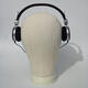 20-25inch Canvas Block Head Set with Mount Hole Plate Mannequin Model Cap Wigs Jewelry Display Stand