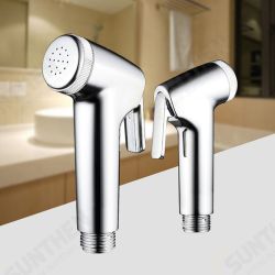 ABS Hand Held Bidet Spray Toilet Attachment Diaper Sprayer Hose Holder Bathroom ABS Hand Held Bidet Spray Toilet Attachment Diaper Sprayer Hose Holder Bathroom