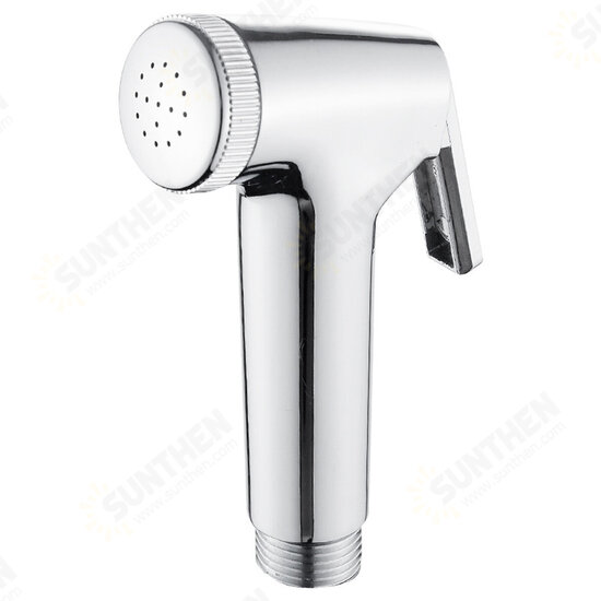 ABS Hand Held Bidet Spray Toilet Attachment Diaper Sprayer Hose Holder Bathroom