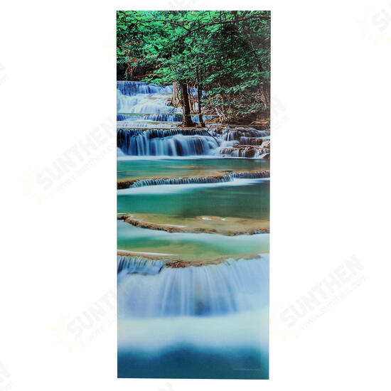 Large Framed Canvas Prints Forest Waterfall Painting Home Hanging Wall Decorations