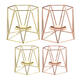 Metal Candle Holders Geometric Hexagon Candle Holder Wedding Home Decor Tabletop Lantern