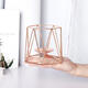 Metal Candle Holders Geometric Hexagon Candle Holder Wedding Home Decor Tabletop Lantern