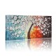 White Plum Flower Tree Oil Paintings Unframed Canvas Print Wall Art Picture Home Decorations