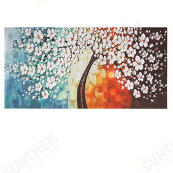 White Plum Flower Tree Oil Paintings Unframed Canvas Print Wall Art Picture Home Decorations White Plum Flower Tree Oil Paintings Unframed Canvas Print Wall Art Picture Home Decorations