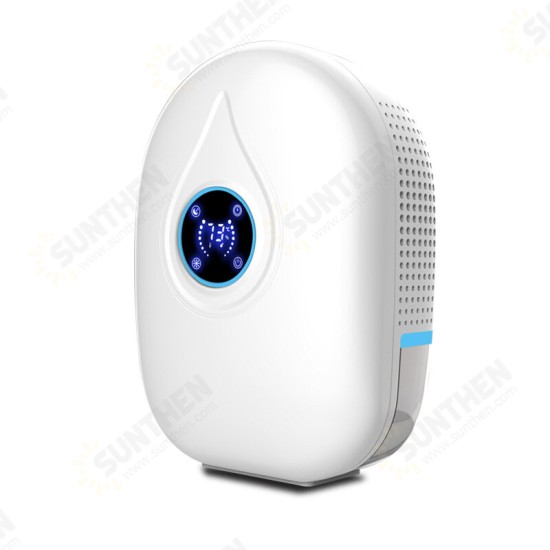 22W Mini Dehumidifier Intelligent Timing Portable Bedroom Basement Home Air Dryer Machine