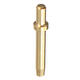 1000 Set Dowel Pins Dental Laboratory Brass Single Pin with Plastic Sleeves On Stone Model Tools