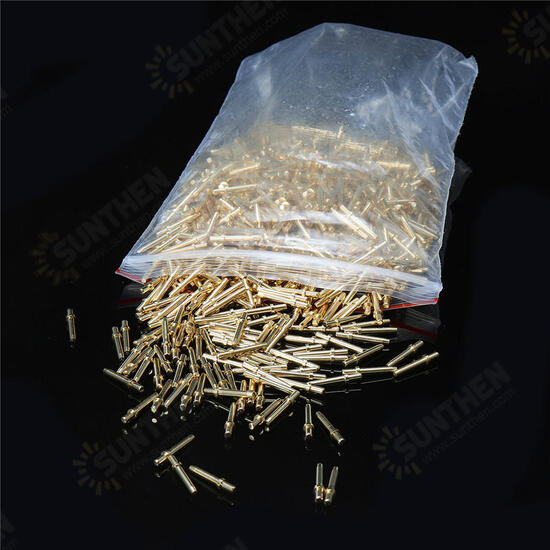 1000 Set Dowel Pins Dental Laboratory Brass Single Pin with Plastic Sleeves On Stone Model Tools