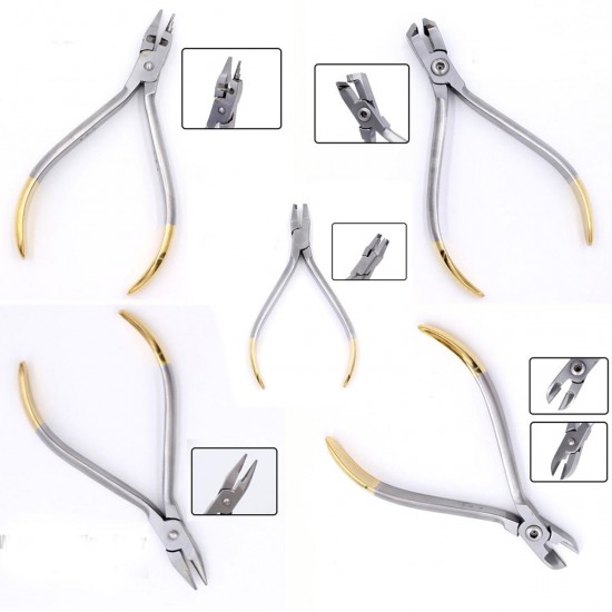 Orthodontic Forceps Pliers Tool Cutter End Distal Wires Bending Plier KIM