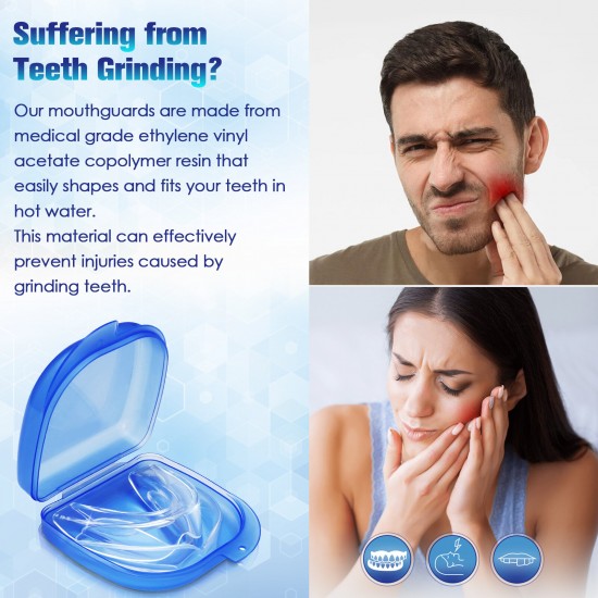 Professional Dental Guard Thermoplastic Teeth Grinding Night Protector Stop Teeth Grinding Eliminate