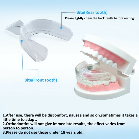 Professional Dental Guard Thermoplastic Teeth Grinding Night Protector Stop Teeth Grinding Eliminate