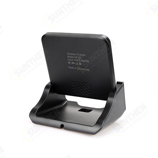 10W Wireless Charger Fast Charging Desktop Phone Holder For Qi-enabled Smart Phone iPhone 11 Samsung Galaxy Note 10+