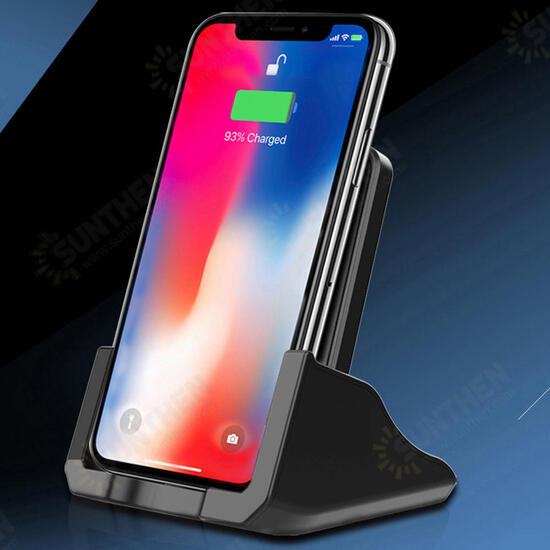 10W Wireless Charger Fast Charging Desktop Phone Holder For Qi-enabled Smart Phone iPhone 11 Samsung Galaxy Note 10+