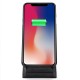 10W Wireless Charger Fast Charging With Cooling Fan Phone Holder For iPhone Samsung Huawei