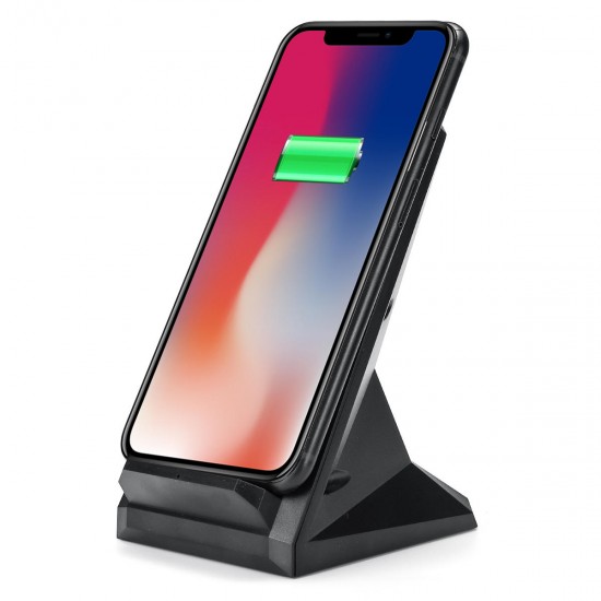 10W Wireless Charger Fast Charging With Cooling Fan Phone Holder For iPhone Samsung Huawei