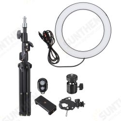 12.60inch Live Stream Makeup Selfie LED Ring Light With Tripod Stand Bluetooth Remote Control Cell Phone Holder 12.60inch Live Stream Makeup Selfie LED Ring Light With Tripod Stand Bluetooth Remote Control Cell Phone Holder
