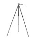 1.3m 3 Sections Aluminum Alloy Tripod Phone Holder With Phone Clip For iPhone Samsung Huawei