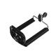 1.3m 3 Sections Aluminum Alloy Tripod Phone Holder With Phone Clip For iPhone Samsung Huawei