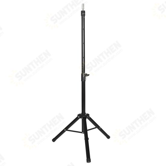 1.56m Height Adjustable Cosmetology Tripod Wig Stand Holder for Doll Head Hairdressing Training