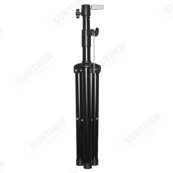 1.56m Height Adjustable Cosmetology Tripod Wig Stand Holder for Doll Head Hairdressing Training