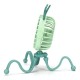 2-IN-1 Cute Pattern Portable Flexible Octopus Deformation Car Seat Back Desktop Baby Carriage Holder Stand + Electric Fan