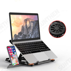 2 in 1 Foldable Rotatable Adjustable Macbook Stand Holder Cooler with Phone Stand 2 in 1 Foldable Rotatable Adjustable Macbook Stand Holder Cooler with Phone Stand
