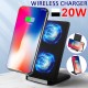 20W Wireless Charger Fast Charging Phone Holder Stand For Qi-enabled Smart Phone For iPhone 12