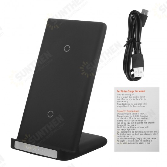 20W Wireless Charger Fast Charging Phone Holder Stand For Qi-enabled Smart Phone For iPhone 12