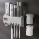 2/3 Layer Non-perforated Toothbrush Holder Rack Wall-mounted Toothbrush Holder Set Mouthwash Cup Toothbrush Toothpaste