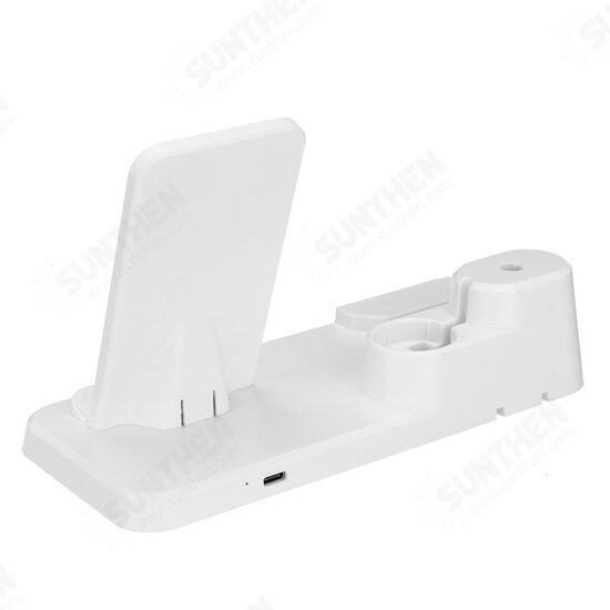 3-IN-1 Qi Wireless Charger Charging Stand Dock Mobile Phone Holder Stand for iPhone Airpods iWatch