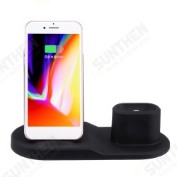 3 In 1 Wireless Charger Watch Charger Earbuds Charger Phone Holder for Qi-enabled Smart Phone for iPhone Apple Watch Series Apple AirPods 3 In 1 Wireless Charger Watch Charger Earbuds Charger Phone Holder for Qi-enabled Smart Phone for iPhone Apple Watch Series Apple AirPods