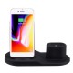 3 In 1 Wireless Charger Watch Charger Earbuds Charger Phone Holder for Qi-enabled Smart Phone for iPhone Apple Watch Series Apple AirPods