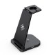 3-In-1 Wireless Charging Station 15W Fast Dock Charger Stand Phone Watch Pods Support Wireless Charging Equipment for iPhone 13