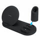 3 in 1 10W Qi Fast Wireless Charger Dock Pad Stand Holder for iPhone Airpods 1 2 Pro for Apple Watch