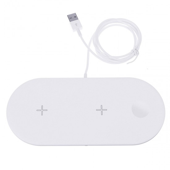3-in-1 Qi Wireless Charger Fast Charging Phone Chager For Smart Phone Apple Watch Series Apple AirPods