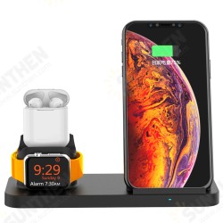 3 in 1 Wireless Fast Charger Stand with Cooling Fan for iPhone Apple Watch Airpods 3 in 1 Wireless Fast Charger Stand with Cooling Fan for iPhone Apple Watch Airpods