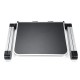 30*24cm Foldable with Cooling Fan Hole Aluminum Laptop Computer Desk TV Bed Computer Mackbook Desktop Holder Small Table