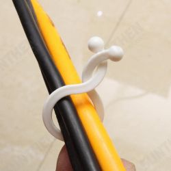 30PCS Small Size Cable Organizer Tie-line Management Protetor Wire Bobbin Winder Random Color 30PCS Small Size Cable Organizer Tie-line Management Protetor Wire Bobbin Winder Random Color