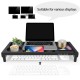 360° Rotatable Macbook iMac Monitor Computer Display Riser Desktop Monitor Stand with USB Charging Port