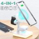 4-IN-1 Magnetic Wireless Charging Station Dock Charger Night Light for iPhone Airpods iWatch