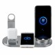 4in1 Qi Wireless Charger Phone Charger Watch Charger Earbuds Charger for Qi-enabled Smart Phones for iPhone for Samsung Apple Watch Apple AirPods Pro