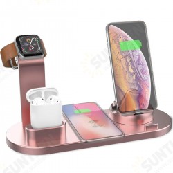 4in1 Qi Wireless Charger Phone Charger Watch Charger Earbuds Charger for Qi-enabled Smart Phones for iPhone for Samsung Apple Watch Apple AirPods Pro 4in1 Qi Wireless Charger Phone Charger Watch Charger Earbuds Charger for Qi-enabled Smart Phones for iPhone for Samsung Apple Watch Apple AirPods Pro