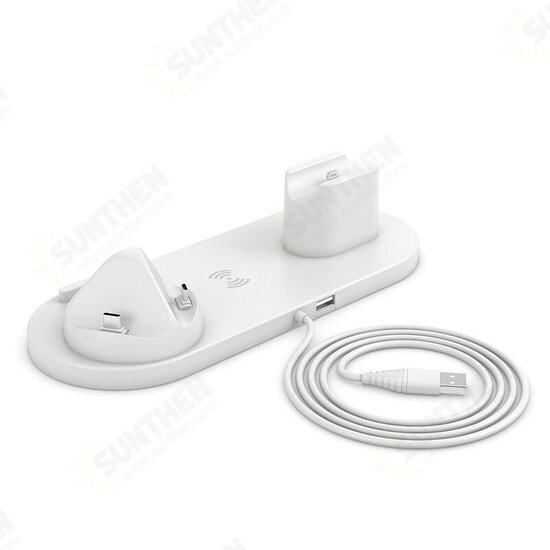 4 In 1 Wireless Charger Phone Charger Watch Charger Earbuds Charger Phone Holder For Smart Phone Apple Watch Series Apple AirPods 4 In 1 Wireless Charger Phone Charger Watch Charger Earbuds Charger Phone Holder For Smart Phone Apple Watch Series Apple AirPods