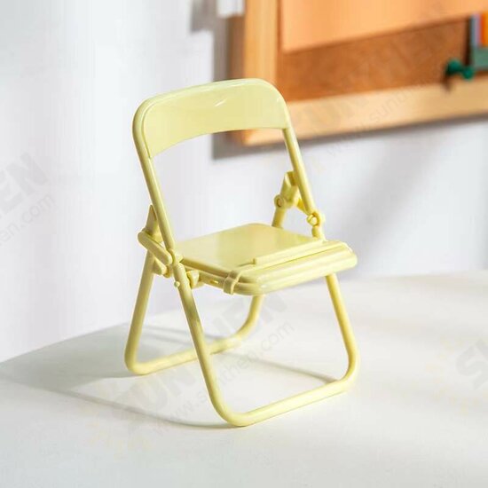 [5 Pcs] Desk Chair Design Desktop Holder Portable Smartphone Bracket For iPhone 13 Pro Max For Samsung Galaxy Z Fllp3 5G For Xiaomi 12