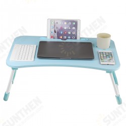 60x40cm Enlarge Foldable with Cup Hole Computer Laptop Desk Table TV Bed Computer Mackbook Desktop Holder 60x40cm Enlarge Foldable with Cup Hole Computer Laptop Desk Table TV Bed Computer Mackbook Desktop Holder