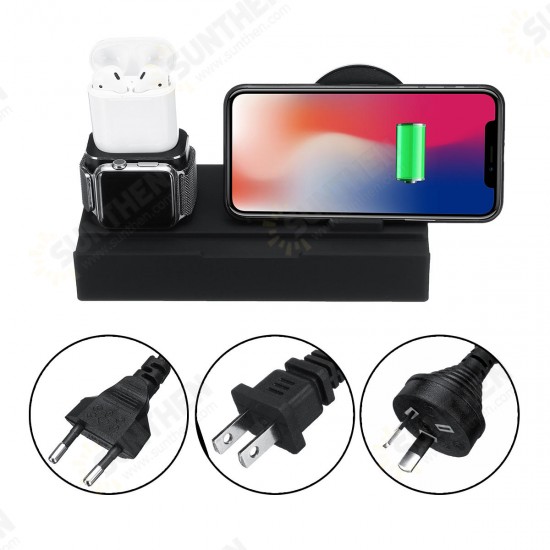 8 In 1 Wireless Charger Fast Charging Phone Holder For iPhone/Samsung/Huawei/iPad/Apple Pencil/Apple Watch Series/Apple AirPods