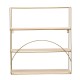 3-Layer Wooden Wall Mounted Storage Shelves Bedroom Drawing Room Rack Shelf Organizer Holder