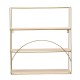 3-Layer Wooden Wall Mounted Storage Shelves Bedroom Drawing Room Rack Shelf Organizer Holder