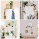 4pcs Vintage with Hook Wall Mounted Floating Hanging Shelf Board Support Holder