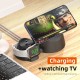 3-IN-1 Wireless Charger + Airpods + iWatch Charging Cable Dock Mount Holder Stand